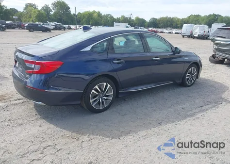2020 Honda Accord Hybrid Touring z USA, uszkodzony, nr VIN 1HGCV3F96LA001112
